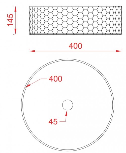 ArtCeram Esagono OSL013