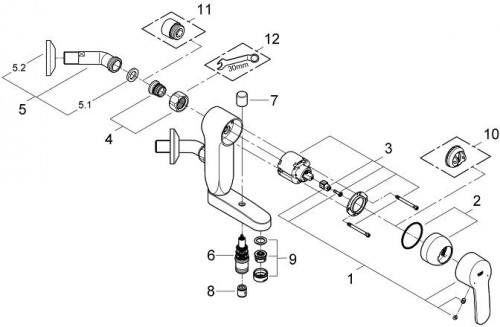 Grohe Eurostyle Cosmopolitan 23302
