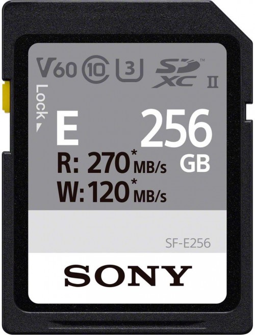 Sony SDXC SF-E Series UHS-II 256Gb