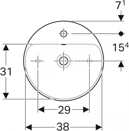 Geberit VariForm 45 500769012