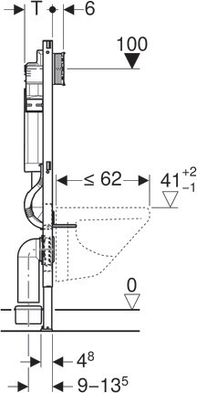 Geberit Duofix 111.300.00.5 WC