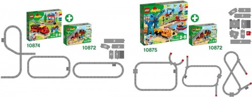 Lego Train Bridge and Tracks 10872