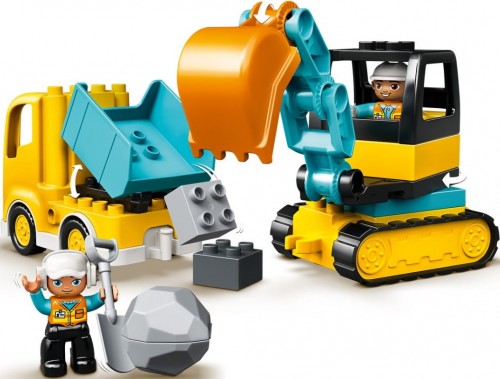 Lego Truck and Tracked Excavator 10931