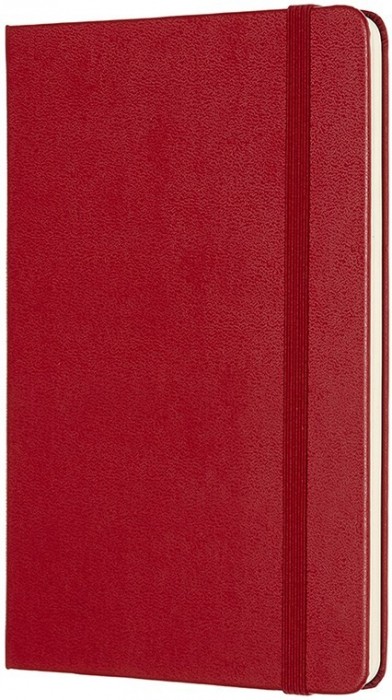 Moleskine Squared Notebook Red