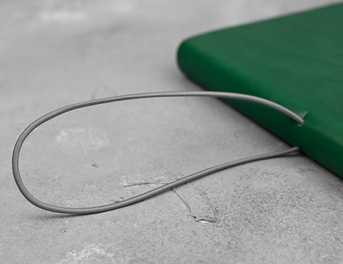 Ciak Plain Notebook large Green