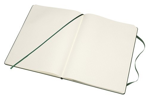 Moleskine Dots Notebook Extra Large Green