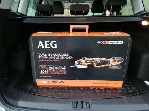 Кейс AEG BEWS 18-230 BL LI-602C