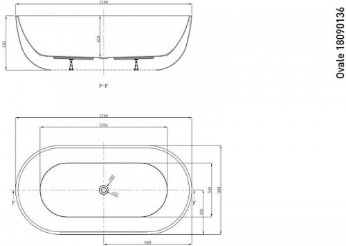 Devit Ovale 178x90