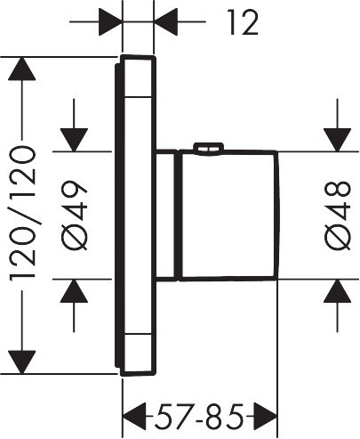 Axor Citterio E 36702000