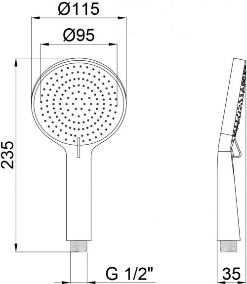 Q-tap Rucni QTRUCA116O3PCW