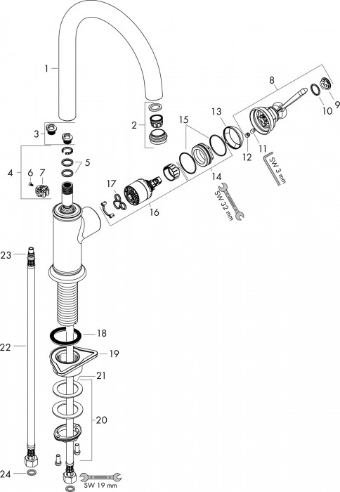 Axor Montreux 16580000