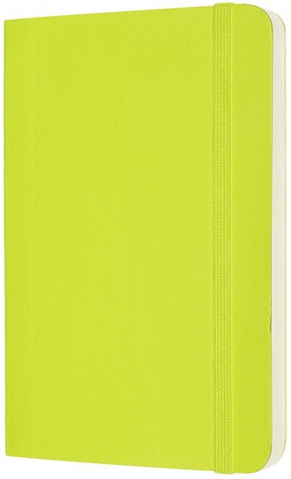 Moleskine Ruled Soft Notebook Pocket lime