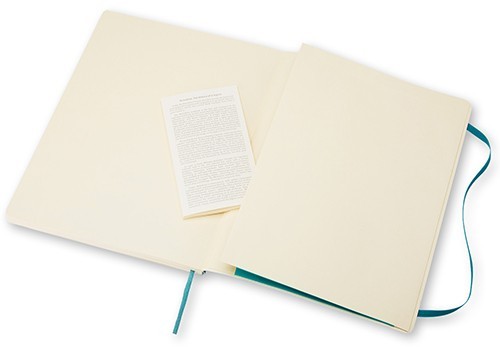 Moleskine Plain Notebook A4 Soft Blue