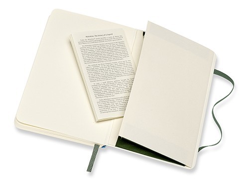 Moleskine Squared Notebook Pocket Soft Green