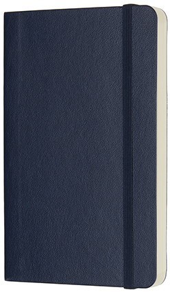 Moleskine Plain Notebook Pocket Soft Sapphire