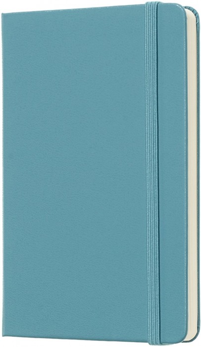 Moleskine Plain Notebook Pocket Ocean Blue