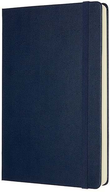 Moleskine Plain Notebook Expanded Sapphire