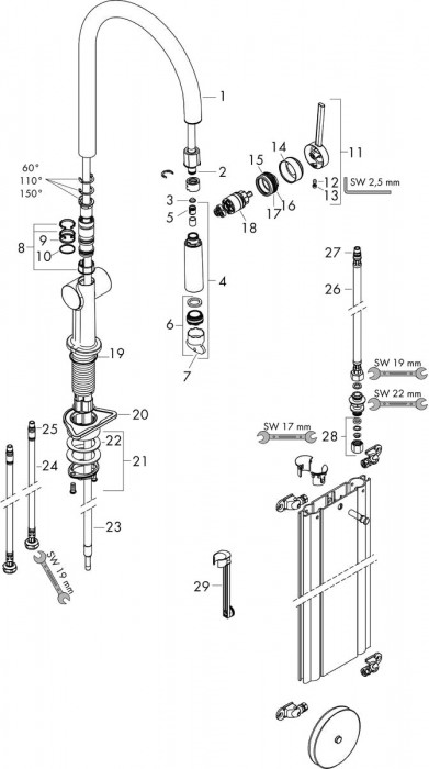 Hansgrohe Talis M54 72803000