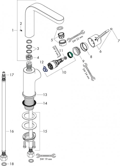 Hansgrohe Metris S 31161000