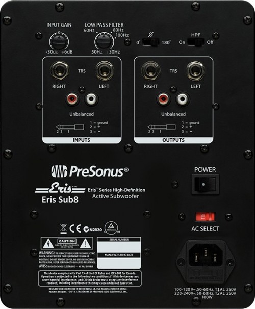 PreSonus Eris Sub8