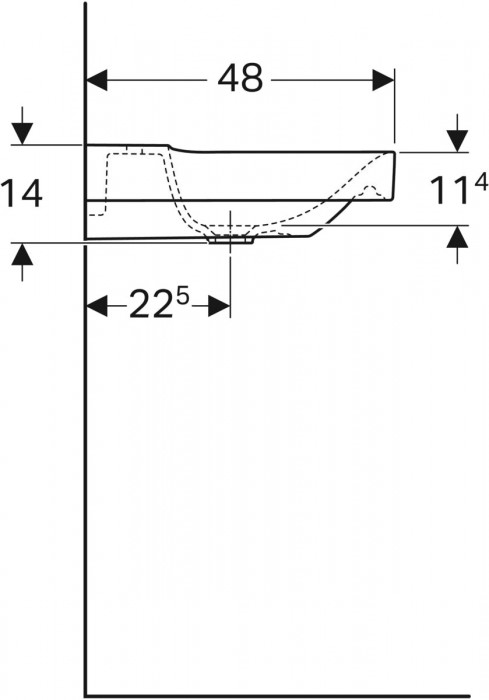 Geberit Xeno2 60 500530011