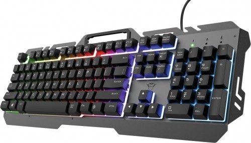 Trust GXT 853 Esca Metal Rainbow Gaming Keyboard