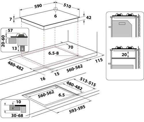 Whirlpool AKT 627 NB