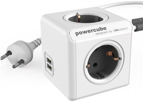 Allocacoc PowerCube Extended USB 1402GY/DEEUPC