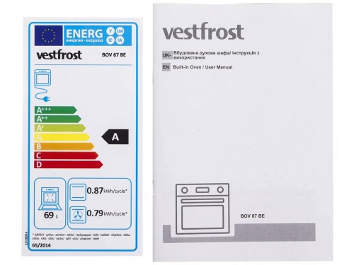 Vestfrost BOV 67 BE