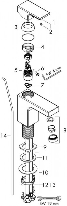 Hansgrohe Vernis Shape 71593000