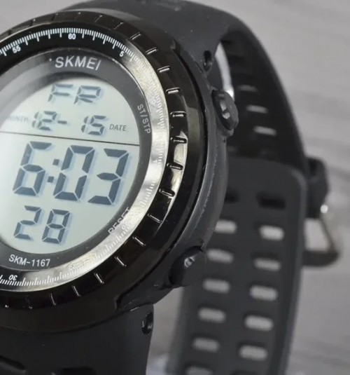 SKMEI 1167 Black-Silver