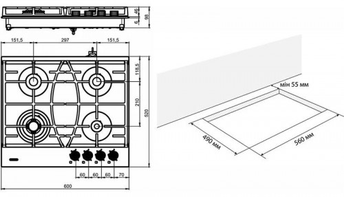 ELEYUS Lira 60 BL CF