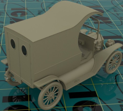 ICM Model T 1912 Light Delivery Car (1:24)