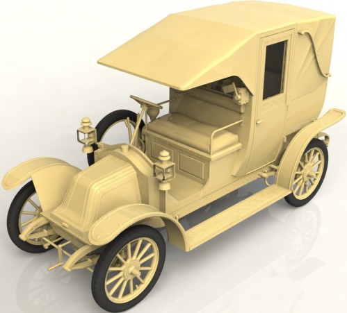 ICM Type AG 1910 Paris Taxi (1:24)