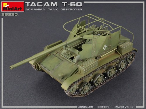 MiniArt Tacam T-60 Romanian Tank Destroyer (1:35)