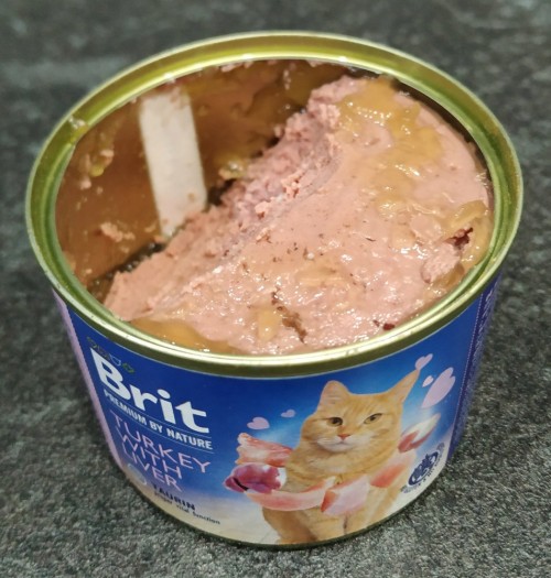 Brit Premium Canned Turkey with Liver 0.2 kg