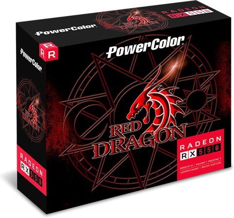 PowerColor Radeon RX 550 Red Dragon LP