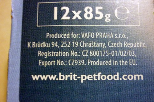 Brit Premium Pouch Family Plate Gravy 1.02 kg