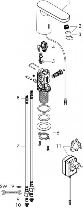 Hansgrohe Vernis Blend 71501000