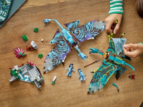 Lego Jake and Neytiris First Banshee Flight 75572