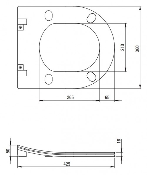 Deante Peonia Zero CDED 6ZPW