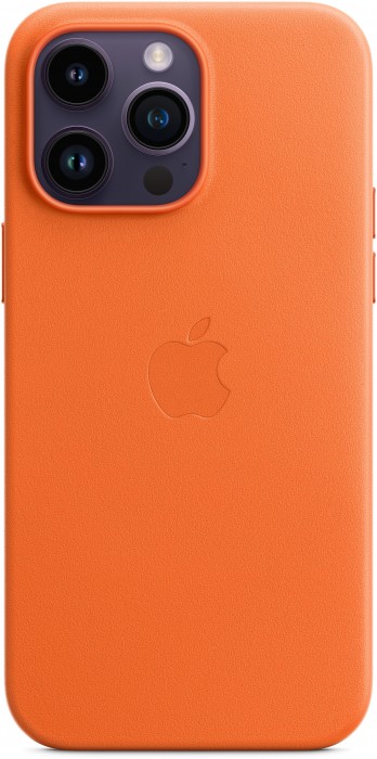Apple Leather Case with MagSafe for iPhone 14 Pro Max