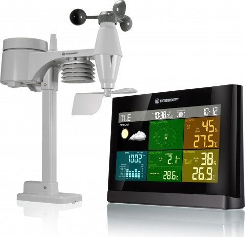 BRESSER 5 in 1 Comfort Weather Center