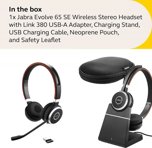 Jabra Evolve 65 SE MS Stereo Link 380a