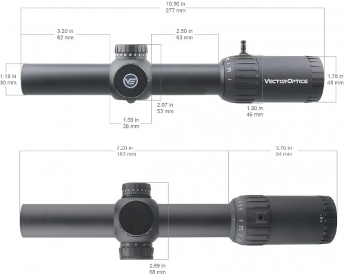 Vector Optics Constantine 1-10x24 SFP