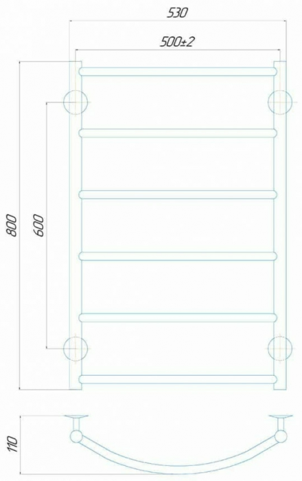 Deffi Classik P7 500x800 DK 80.50.7