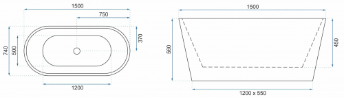 REA Milano 150x74 REA-W2000