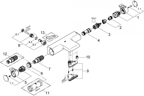 Grohe Grohtherm 2000 34484001