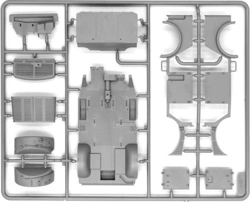 ICM s.E.Pkw Kfz.70 with Zwillingssockel 36 (1:35)