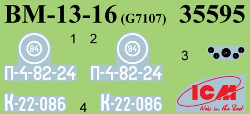 ICM BM-13-16 on G7107 Base (1:35)